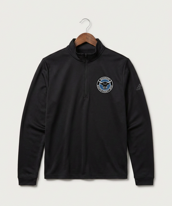 Martin County West High School Football (Boys) - Black Men's Ultimate365 Lightweight Quarter-Zip Pullover