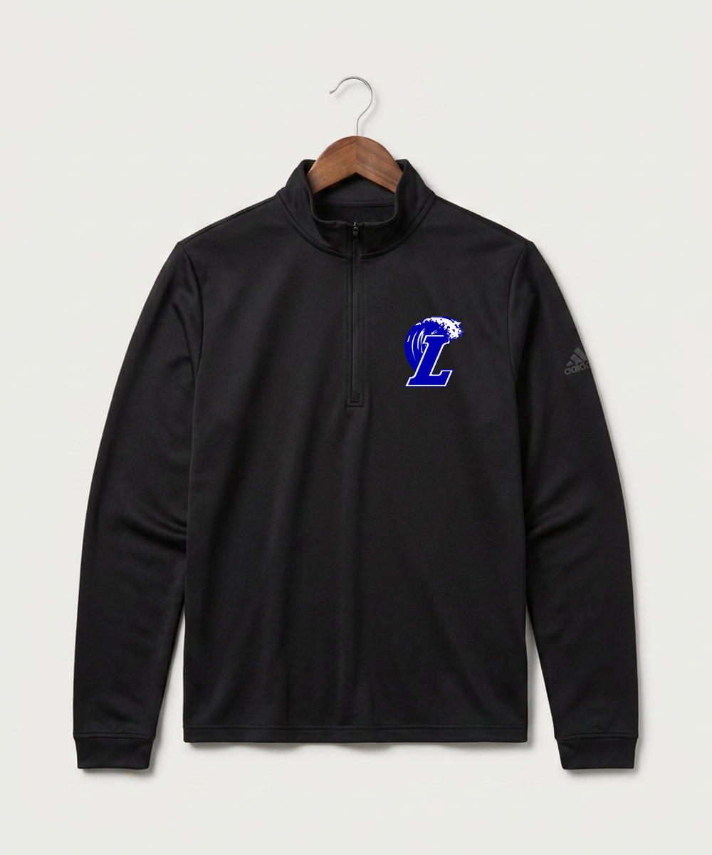 Lakeview High School Football (Boys) - Black Men's Ultimate365 Lightweight Quarter-Zip Pullover