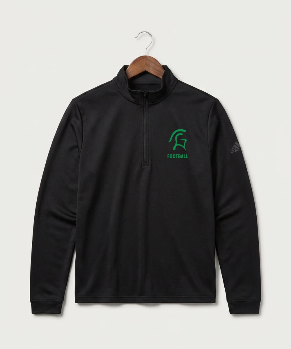 La Crescent-Hokah High School Football (Boys) - Black Men's Ultimate365 Lightweight Quarter-Zip Pullover