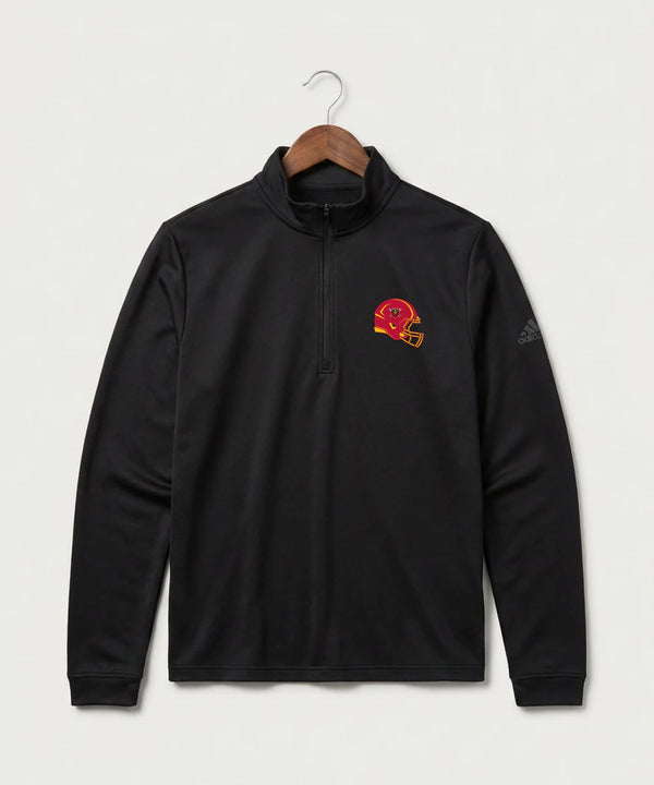 Mille Lacs High School Football (Boys) - Black Men's Ultimate365 Lightweight Quarter-Zip Pullover