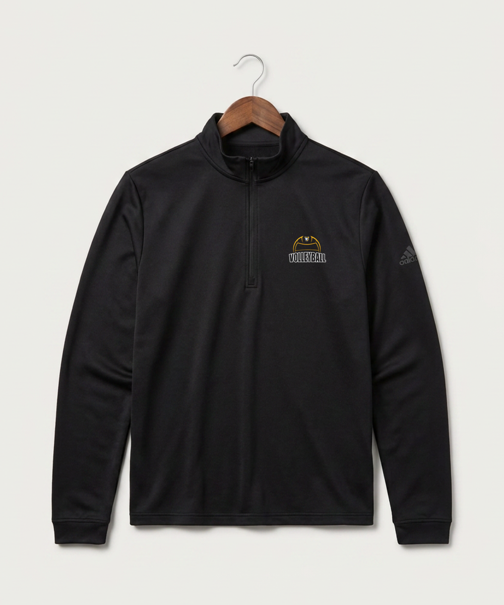 Windom Area High School Volleyball (Girls) - Black Men's Ultimate365 Lightweight Quarter-Zip Pullover