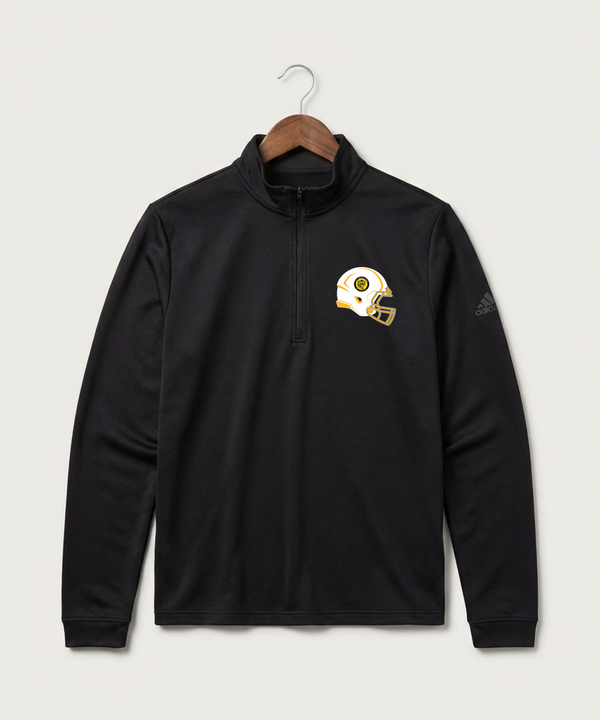 New London Spicer High School Football (Boys) - Black Men's Ultimate365 Lightweight Quarter-Zip Pullover