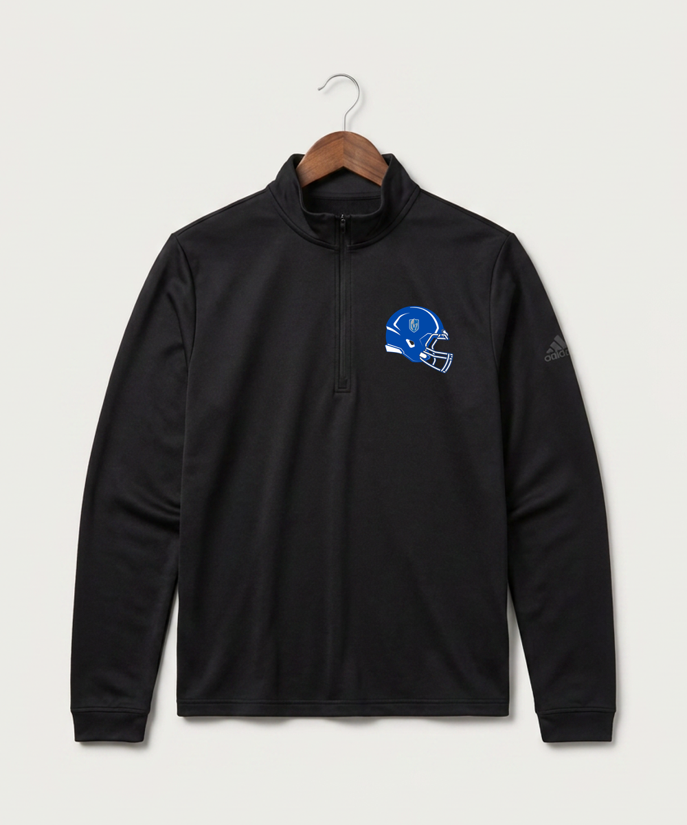 Lake Crystal-Welcome-Memorial High School Football (Boys) - Black Men's Ultimate365 Lightweight Quarter-Zip Pullover