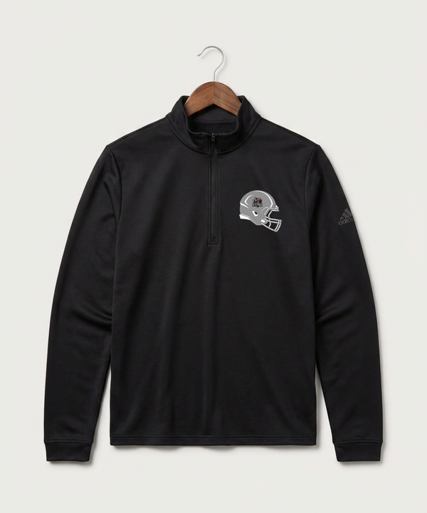 Yellow Medicine East High School Football (Boys) - Black Men's Ultimate365 Lightweight Quarter-Zip Pullover