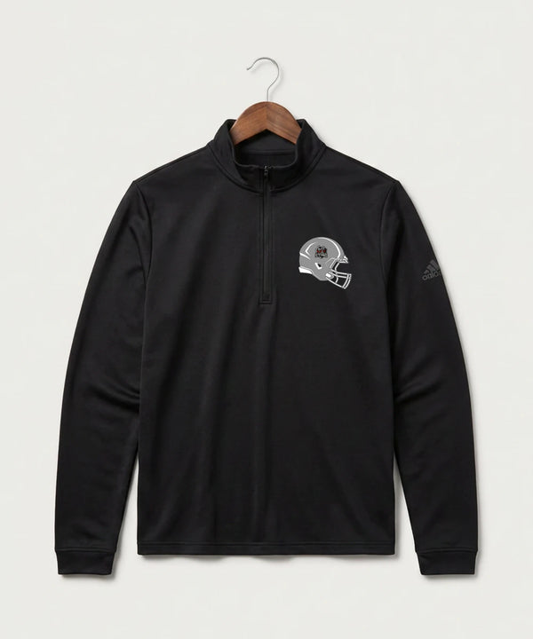 Yellow Medicine East High School Football (Boys) - Black Men's Ultimate365 Lightweight Quarter-Zip Pullover
