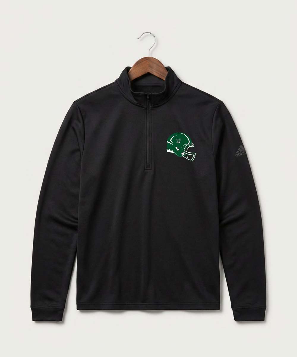 West Fargo High School Football (Boys) - Black Men's Ultimate365 Lightweight Quarter-Zip Pullover