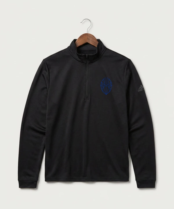 West Bend West High School Football - Black Men's Ultimate365 Lightweight Quarter-Zip Pullover