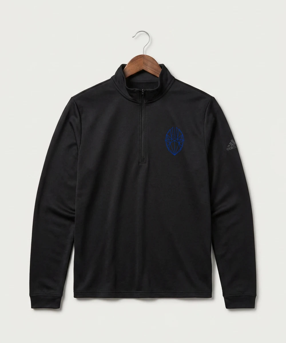 West Bend West High School Football - Black Men's Ultimate365 Lightweight Quarter-Zip Pullover