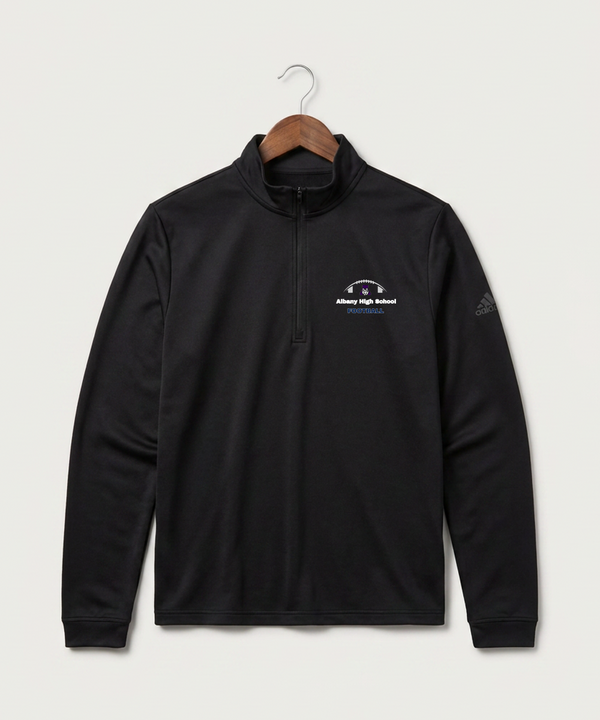 Albany High School Football (Boys) - Black Men's Ultimate365 Lightweight Quarter-Zip Pullover