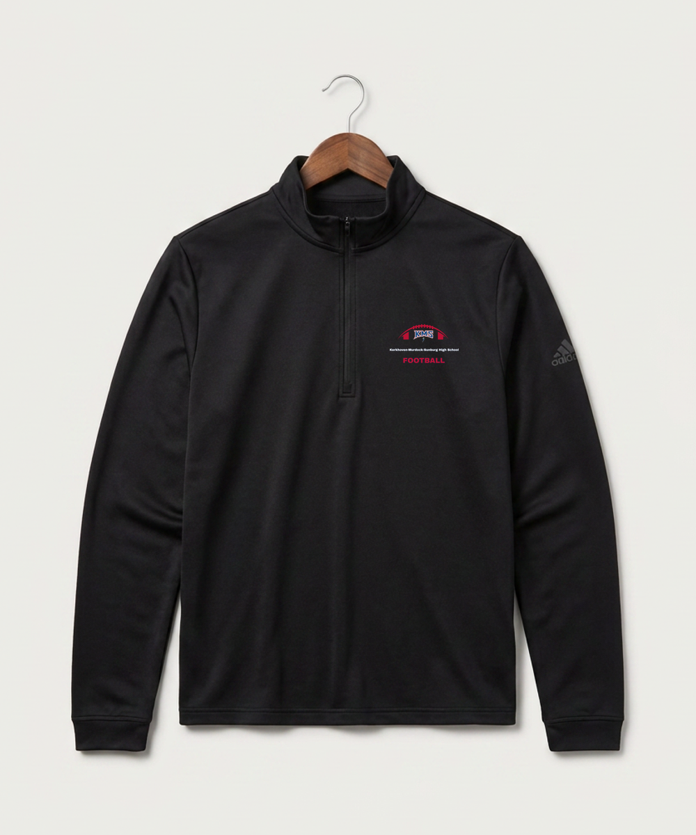 Kerkhoven-Murdock-Sunburg High School Football (Boys) - Black Men's Ultimate365 Lightweight Quarter-Zip Pullover