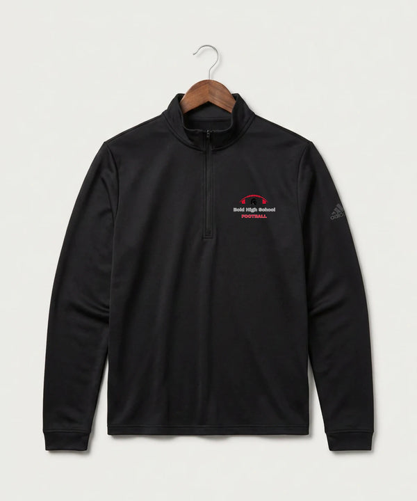Bold High School Football (Boys) - Black Men's Ultimate365 Lightweight Quarter-Zip Pullover