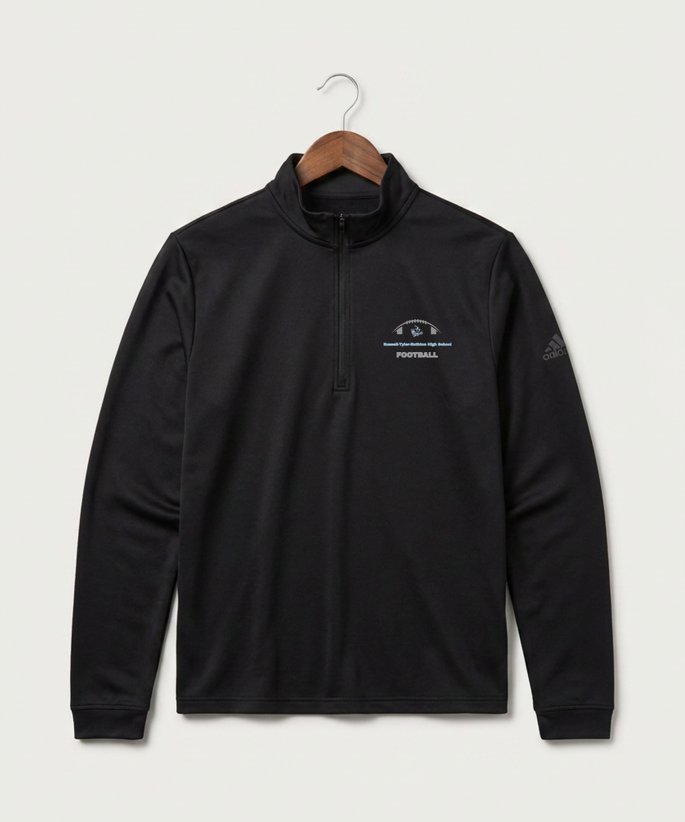 Russell-Tyler-Ruthton High School Football (Boys) - Black Men's Ultimate365 Lightweight Quarter-Zip Pullover