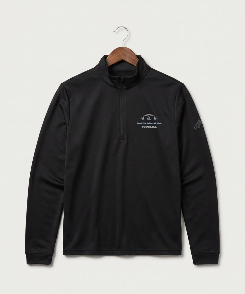 Russell-Tyler-Ruthton High School Football (Boys) - Black Men's Ultimate365 Lightweight Quarter-Zip Pullover