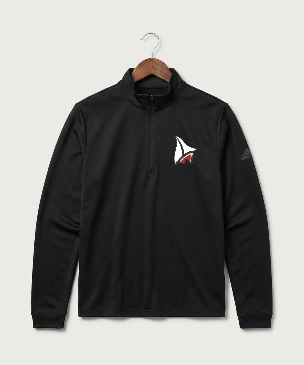 Detroit Lakes Community High School Football (Boys) - Black Men's Ultimate365 Lightweight Quarter-Zip Pullover
