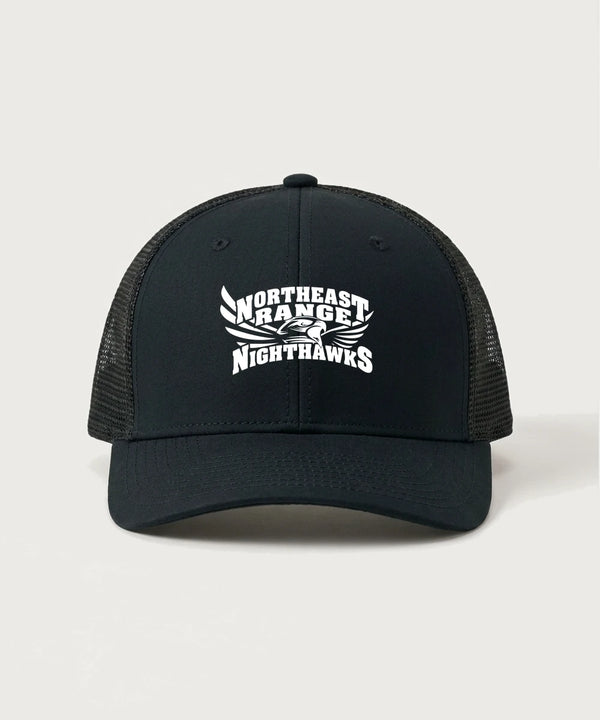 Northeast Range High School Volleyball (Girls) - Black/ Black Sport-Tek Club Trucker Cap STC46