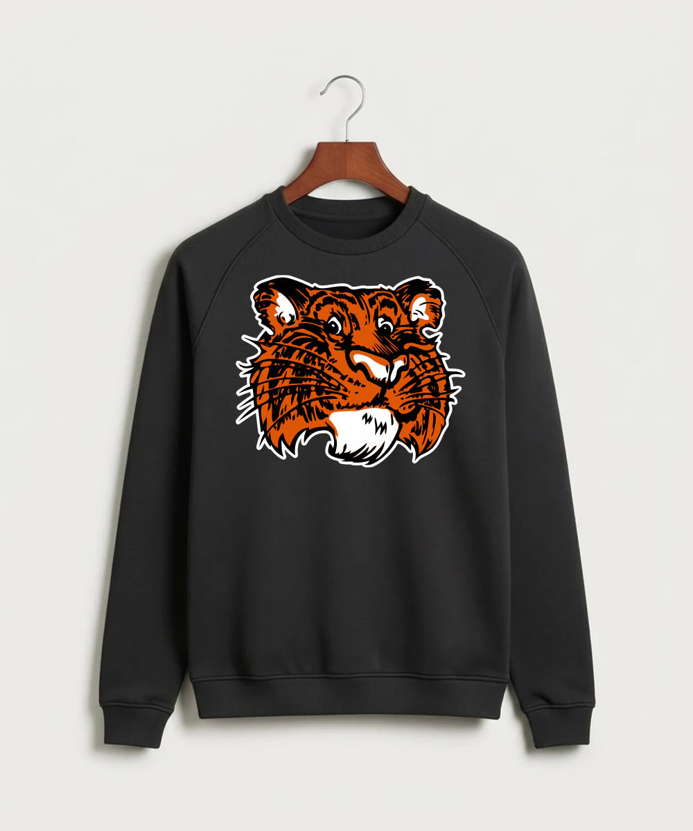 Browerville Public High School Athletics Coed - Black Crewneck - Full Chest