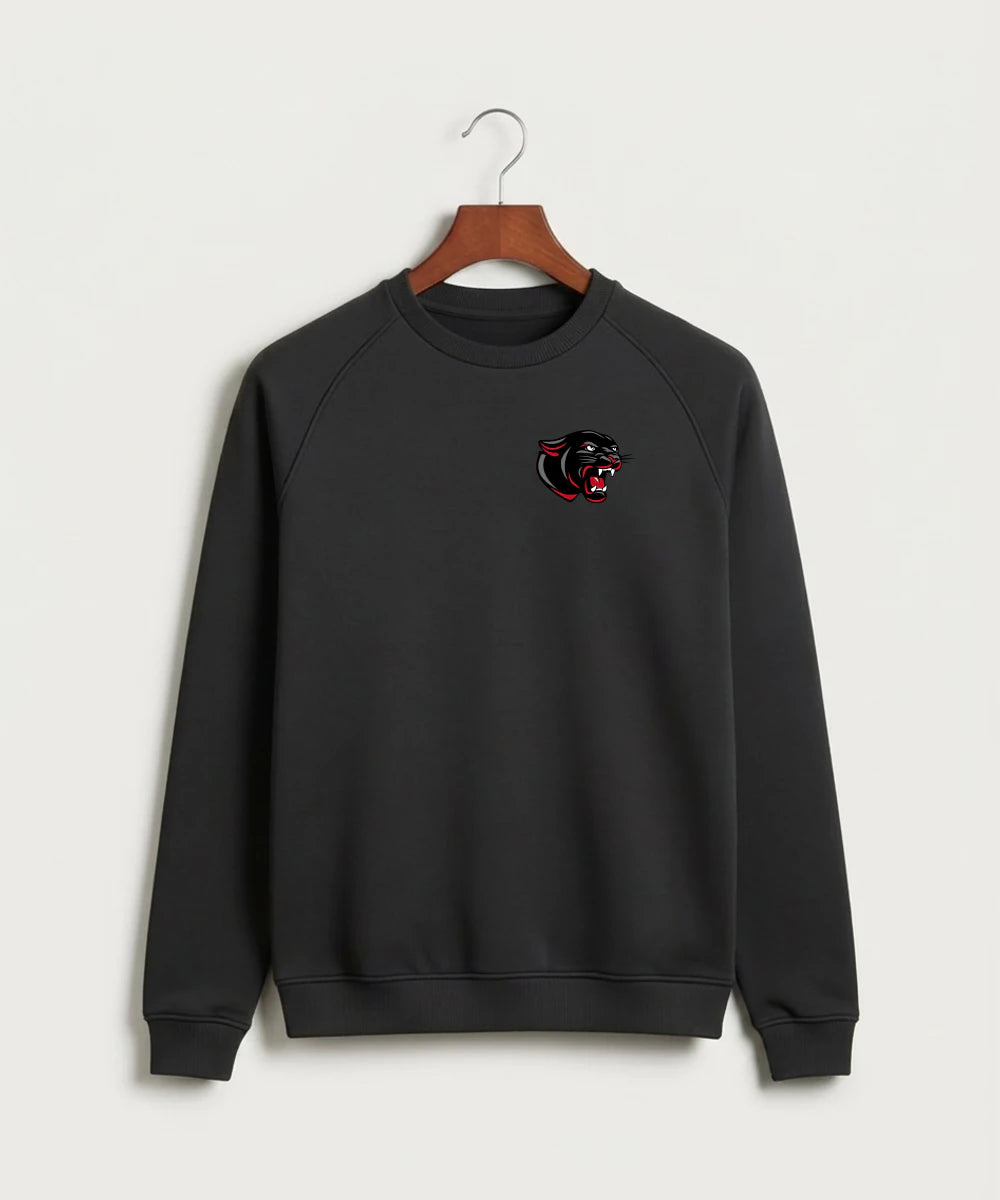 Tracy-Milroy-Balaton High School Volleyball (Girls) - Black Crewneck - Left Chest