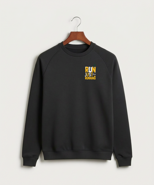 Sleepy Eye St. Mary's High School Athletics - Black Crewneck - Left Chest
