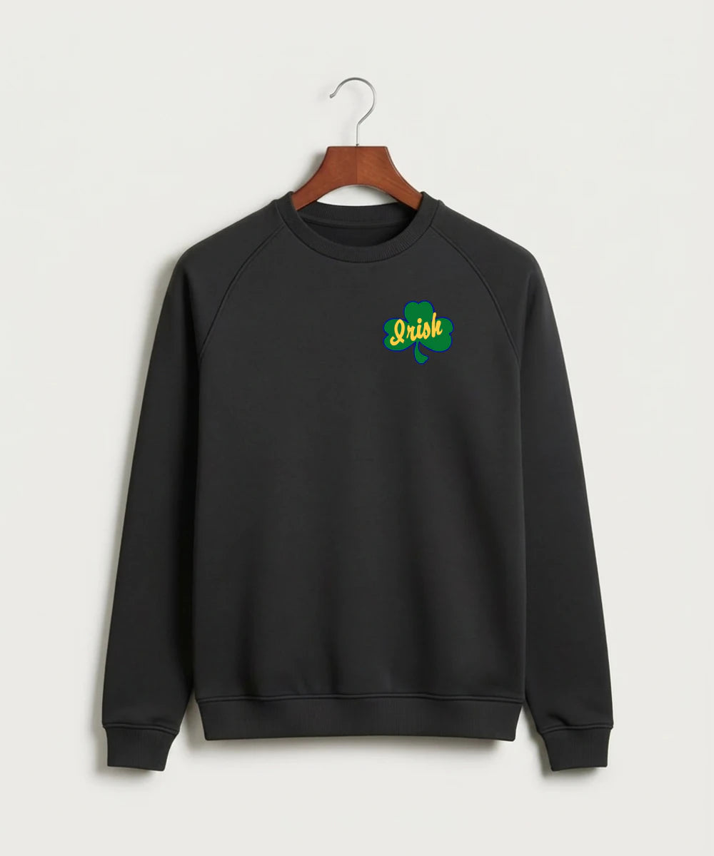 Rosemount High School Volleyball (Girls) - Black Crewneck - Left Chest