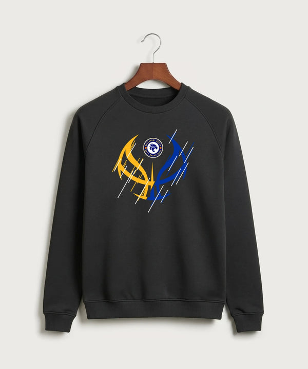 Davenport North High School Basketball Team Store - Black Crewneck