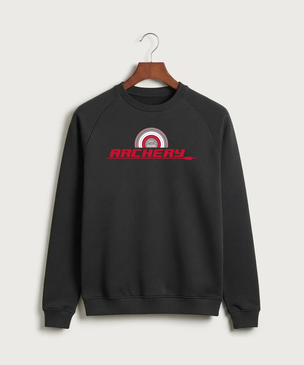 Heart Shot Ministry Archery Team Store - Black Crewneck