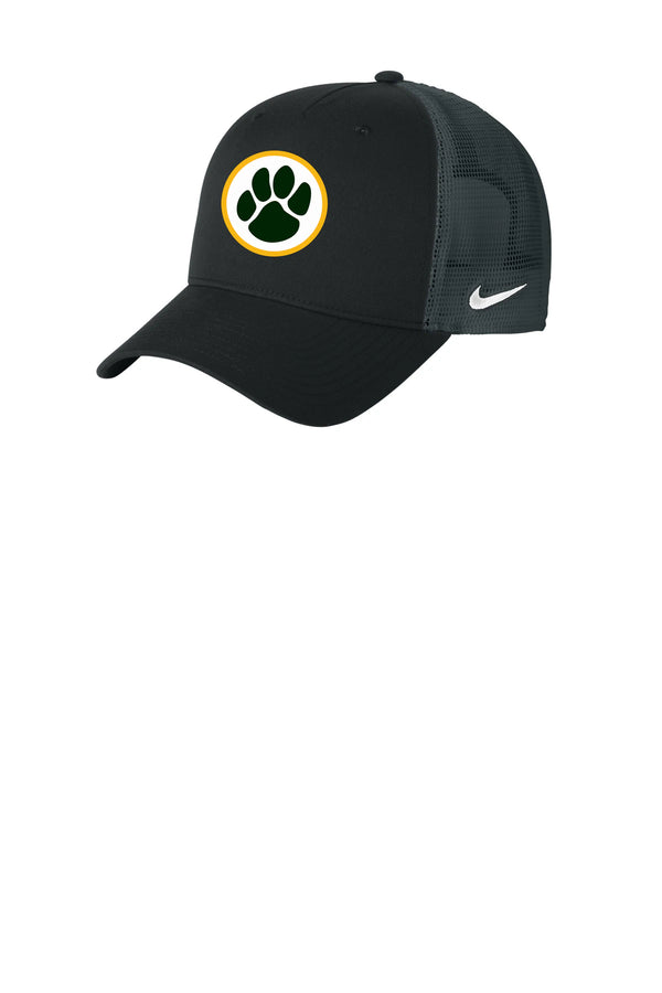 Ashwaubenon High School Football (Boys) - Black/ Dark Grey Nike Snapback Mesh Trucker Cap NKFN9893