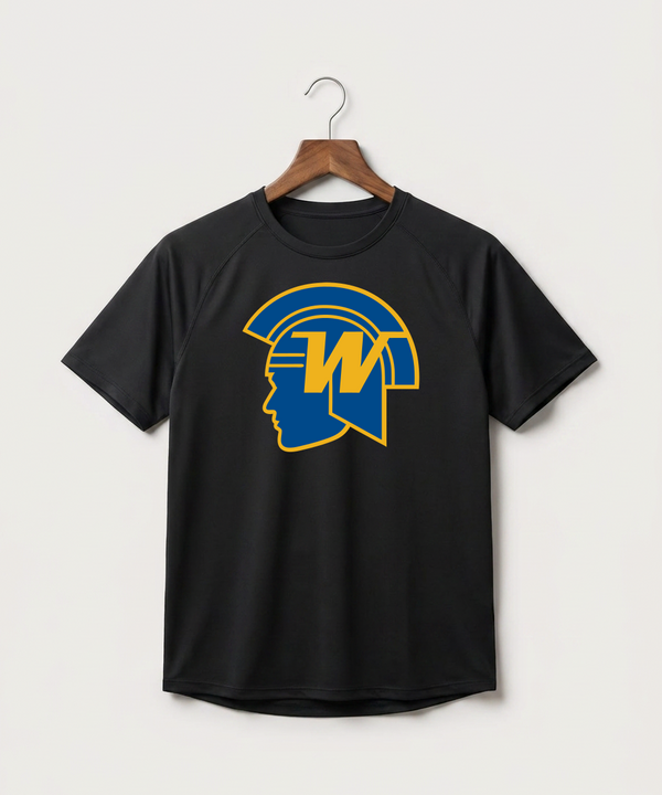 Wayzata High School Football (Boys) - Black Tee - Full Front