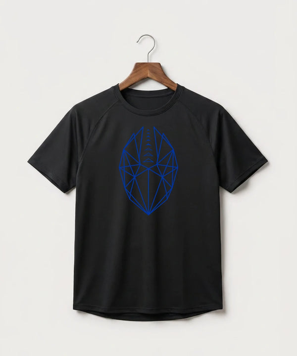 West Bend West High School Football - Black Tee - Full Front