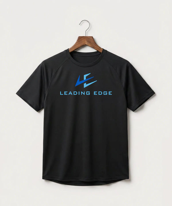 Leading Edge Team Store - Black Tee - Full Front