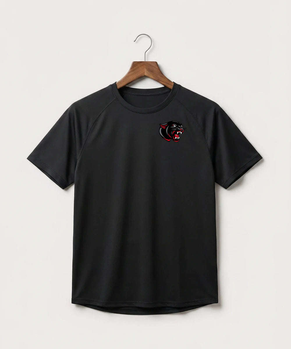 Tracy-Milroy-Balaton High School Volleyball (Girls) - Black Tee - Left Chest