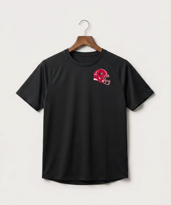 Spring Grove High School Football (Boys) - Black Tee - Left Chest