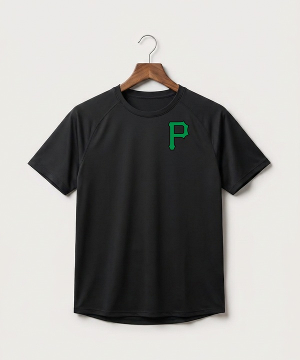 Pipestone Area High School Volleyball (Girls) - Black Tee - Left Chest