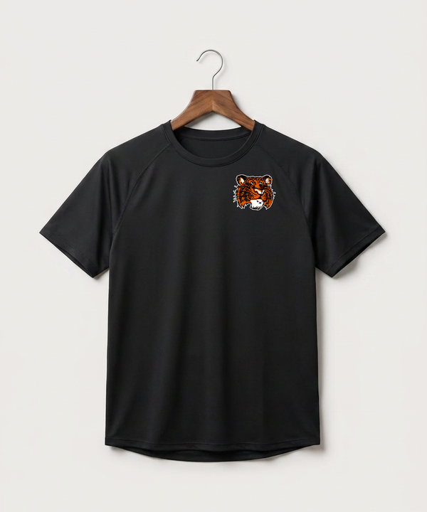 Browerville Public High School Athletics Coed - Black Tee - Left Chest