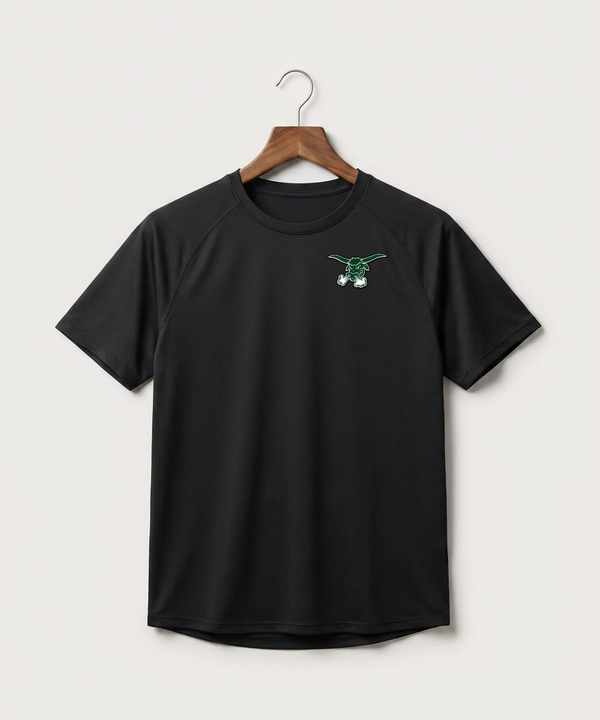West Fargo High School Football (Boys) - Black Tee - Left Chest