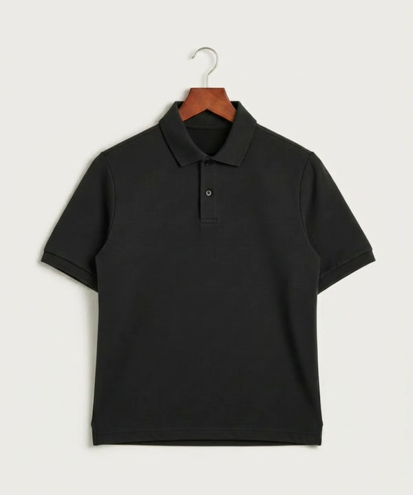 Duluth East High School Cheer (Coed) - Black Polo - Left Chest