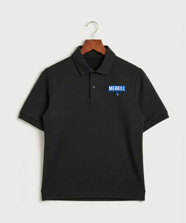 Merrill Dance and Cheer - Black Polo - Left Chest