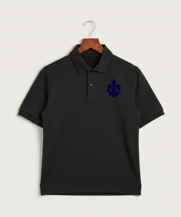 Saint Peter High School Athletics - Black Polo - Left Chest