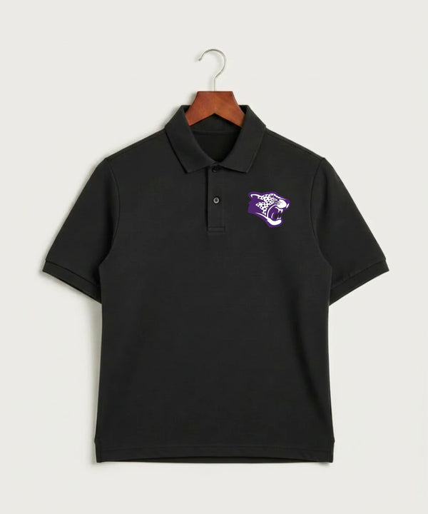 Granada-Huntley-East Chain/Truman Football (Boys) - Black Polo - Left Chest
