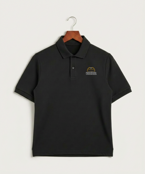 Windom Area High School Volleyball (Girls) - Black Polo - Left Chest