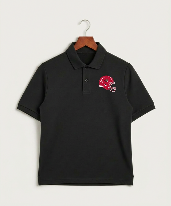 Spring Grove High School Football (Boys) - Black Polo - Left Chest