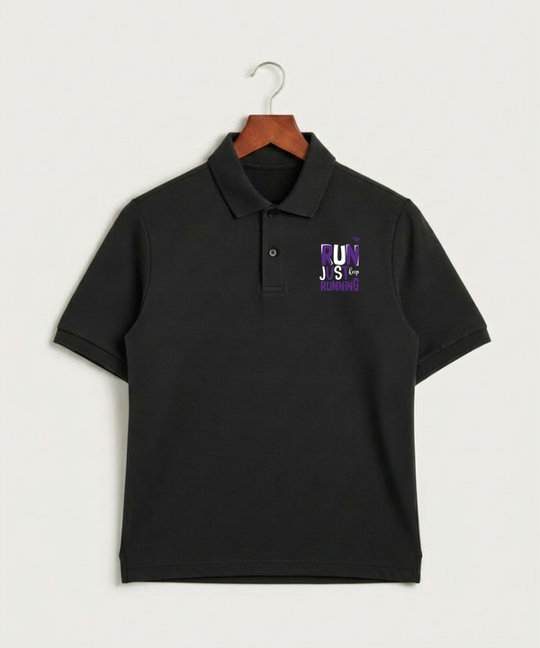 Glencoe Silver Lake High School Athletics - Black Polo - Left Chest
