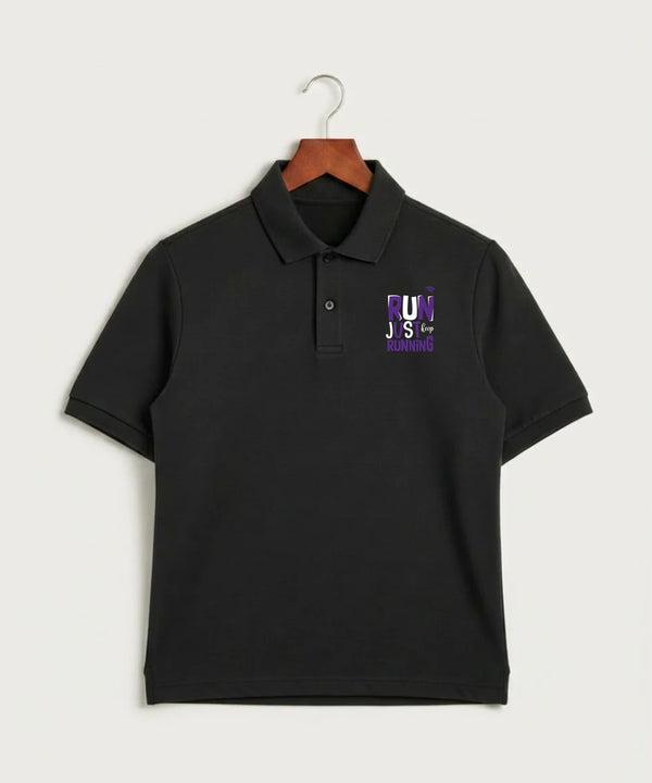 Glencoe Silver Lake High School Athletics - Black Polo - Left Chest