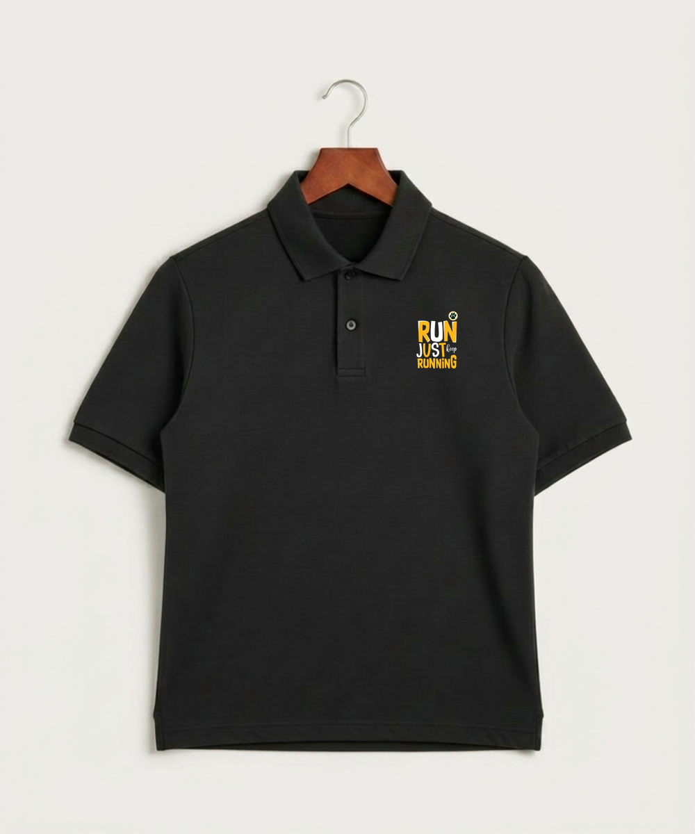 Ashwaubenon High School General (Sandbox) - Black Polo - Left Chest