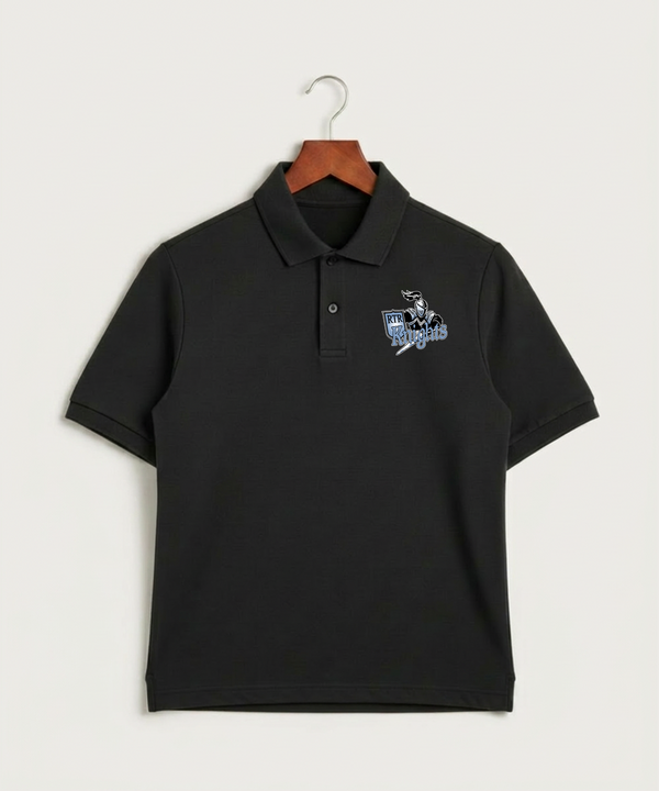 Russell-Tyler-Ruthton High School Football (Boys) - Black Polo - Left Chest