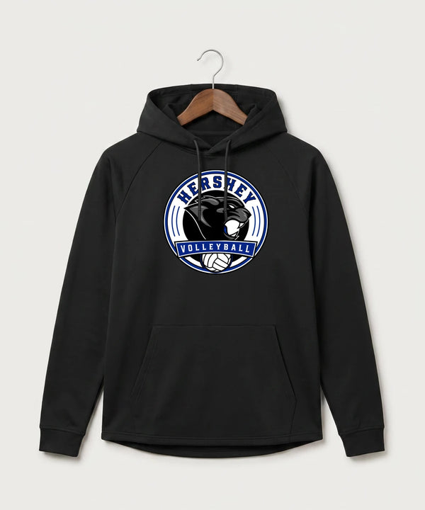 Hershey High School Volleyball Team Store - Black Hoodie - Full Front