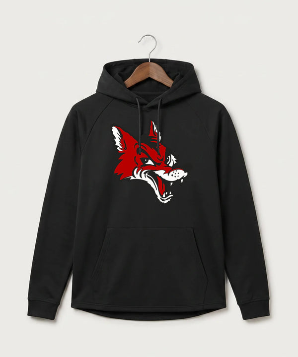 Ely Memorial High School Volleyball (Girls) - Black Hoodie - Full Front