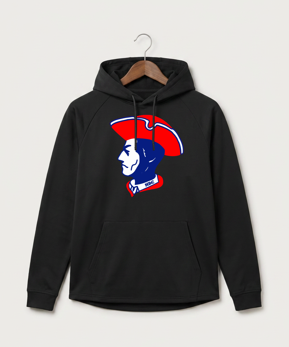 Hills-Beaver Creek High School Volleyball (Girls) - Black Hoodie - Full Front
