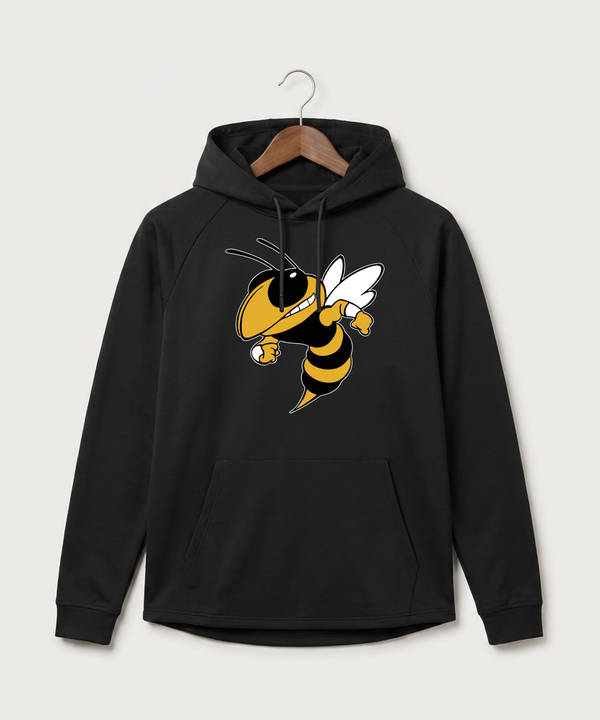 Perham High School Football (Boys) - Black Hoodie - Full Front