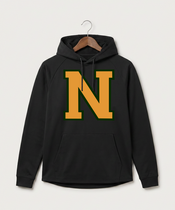 Nevis High School Volleyball (Girls) - Black Hoodie - Full Front