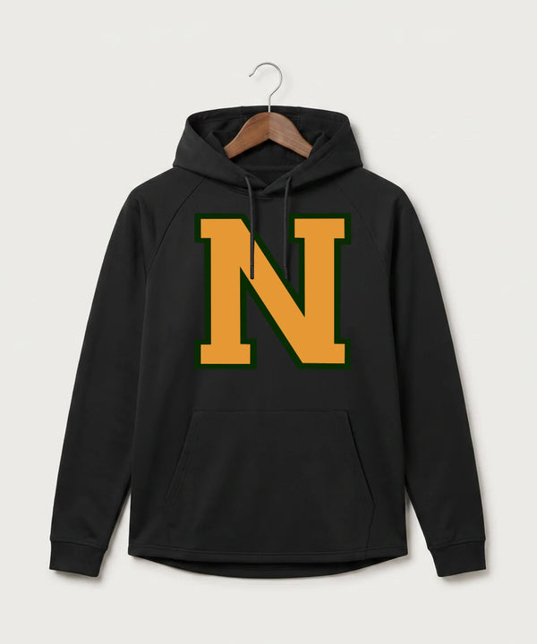 Nevis High School Volleyball (Girls) - Black Hoodie - Full Front
